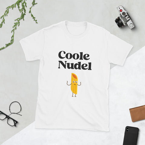 Kurzärmeliges Unisex-T-Shirt Coole Nudel